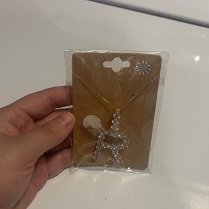 “R” initial necklace NWT